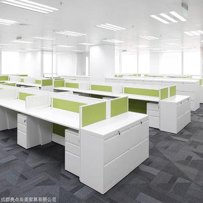 德阳办公桌椅厂家 四川德阳员工职员桌与精品板式办公桌的专业制造